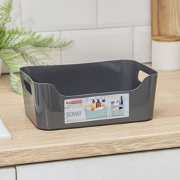 Ящик для хранения без крышки Scandi, 3.1 л, 24×17×9 см, МИКС