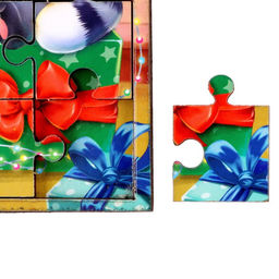 Деревянный пазл «Новый год! Весёлый праздник», 16 деталей