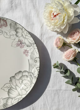 Цена за 2 шт. Тарелка 20см "Розали" OLS-160-21