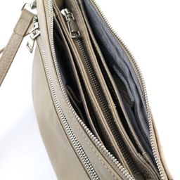 Женская кожаная сумка 6291-3 Хаки - Cidirro фото 4