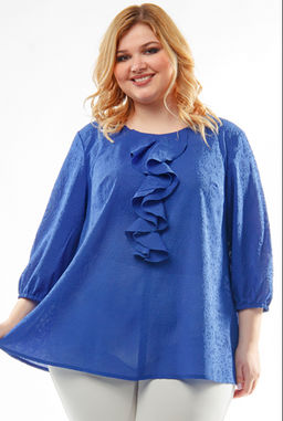 блуза из непрозрачный шифон - Ckc collections фото 5