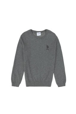 Boy Grey Melanj Basic Sweater Surprise Discount в корзине - U.s. polo assn фото 4
