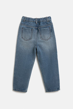 ACOOLA / Брюки джинсовые детские для девочек Roug синий  фото 4