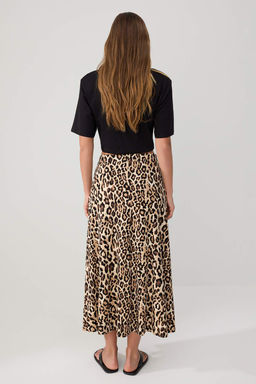 _ok Renkli Animal A-line Normal Bel Maxi Boy _rme Etek TWOSS26ET00272 - Trendyolmilla фото 4
