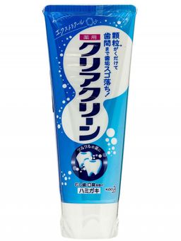 Японская Зубная паста КAO Clear Clean Extra Cool с микрогранулами экстра свежесть, туба, 170 г као