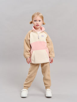 Костюм флисовый Колор блок Орхидея 0+ - Bungly фото 7