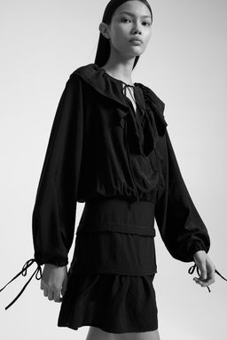 Vestido con cuello de volante - H&m фото 2