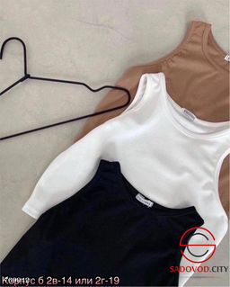 Женская базовая майка-топ