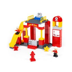 Конструктор Макси - Пожарная станция (81 элемент) (в коробке) - Полесье фото 4