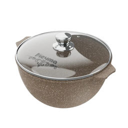 ГРАНИТ BROWN Казан для плова 4,0л, арт. 54806