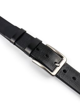 Мужской кожаный ремень Dierhoff ДРК 3056/3-40 Черный - Sergio valentini фото 10