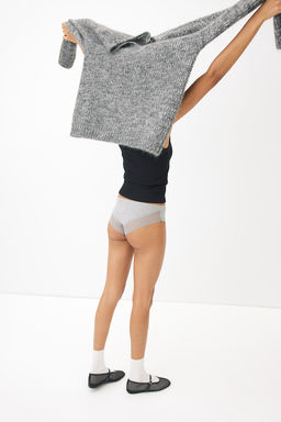 Pack de 3 bragas Hipster de encaje y algodon