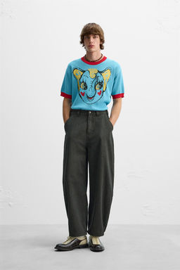 BALLOON FIT OVERDYED TROUSERS X HARRY LAMBERT