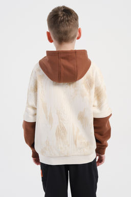 Худи утепленное Белый