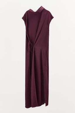 LONG SATIN DRESS - Zara фото 3