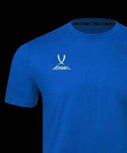 Футболка тренировочная JOGEL PREMIER PerFormDRY TRN CVC Tee, синий  фото 4