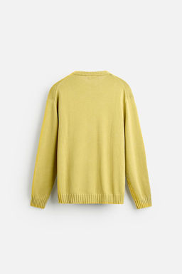 TEXTURED WASHED SWEATER - Zara фото 16