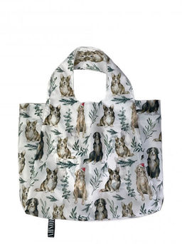 Сумка, Мод.11 Принт. Собаки в шапках - Moshna фото 18