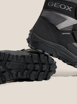 Детские ботинки GEOX J HIMALAYA BOY B ABX Артикул 4675175, темно-серый  фото 3