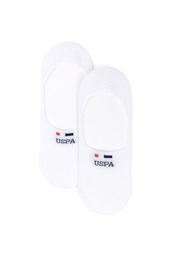 Erkek 2li Beyaz Babet _orap