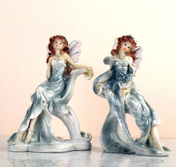 Статуэтка Цветочная Фея 13х7,5х17,5 / LX09061 /уп 96/