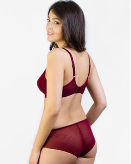 -20% Бюстгальтер Valeria 010130-1 бургундское вино  фото 3