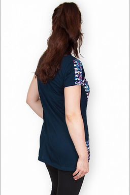 Туника трикотажная с карманами (257-1)