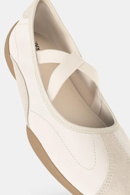 SPORTS BALLET FLATS WITH ELASTIC STRAPS - Zara фото 7
