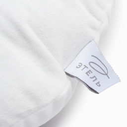 Подушка декоративная Этель Кошка, цвет белый, 48х38см, велюр, 100% полиэстер  фото 2