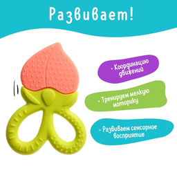 Прорезыватель для зубов детский «Фрукты-ягоды», МИКС