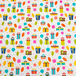 Бумага упаковочная глянцевая Шарики, 70 100 см, 1 лист - UPAK LAND фото 3