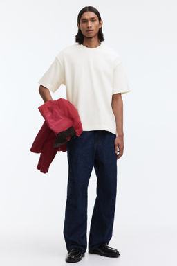 Camiseta interlock Loose Fit - H&m фото 5