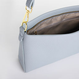 Сумка женская кросс-боди на молнии, цвет голубой - Simaland фото 4