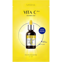 MISSHA Маска для лица с витамином С Коррекция пигментации MISSHA Vita C Plus Ampoule Mask, 27 г  фото 2