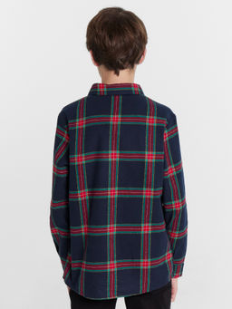 Рубашка для мальчиков в клетку - Mark formelle фото 3