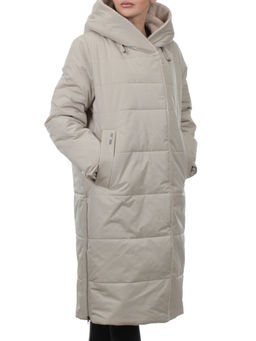 M-9115 LT. BEIGE Пальто зимнее женское (верблюжья шерсть)