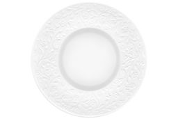 Тарелка глубокая Elan Gallery Веточки-цветочки фарфор 25×25×5.5 см фото 12