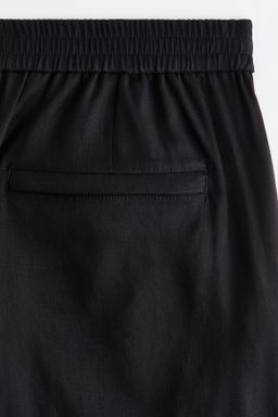 Shorts en mezcla de lino Easy Care Relaxed Fit - H&m фото 6