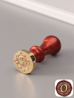 Печать для сургуча с пластиковой ручкой «Буква O на вензеле», 2.5×2.5×6.3 см