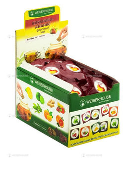 Клубника-ананас кубики 5-7гр, ШТ 1упХ50 шт