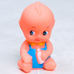 Резиновая игрушка для ванны «Пупсик», 10 см, с пищалкой, 1 шт.