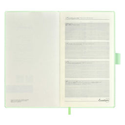 Ежедневник недатированный ESCALADA, А6+, 160 л., арт. 67273/ 20 КРАСТ ОЛИВКОВЫЙ