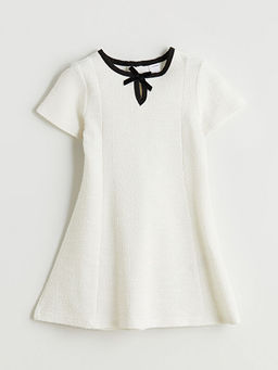 Bisiklet Yaka K?z ?ocuk Elbise