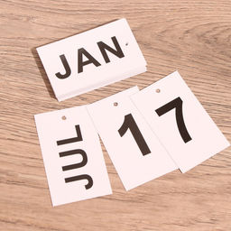 Сувенир вечный календарь подвесной Coffee, 0.71726.5 см, дерево, чёрный - Simaland фото 4