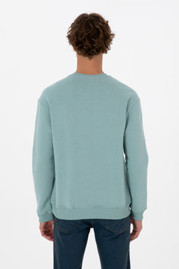 Erkek Mint Basic Sweatshirt Sepette S_rpriz _ndirim - U.s. polo assn фото 5