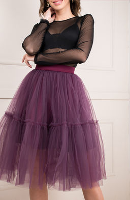 Эффектная блузка черный