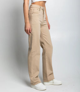 Джинсы #КТ8928, бежевый - Dommod фото 3