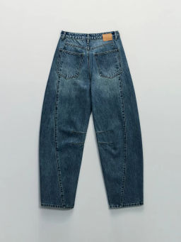 Джинсы barrel со средней посадкой / Zarina  фото 8