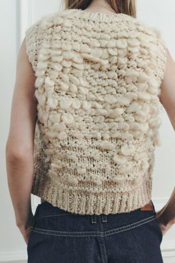 TEXTURED KNIT TOP - Zara фото 4