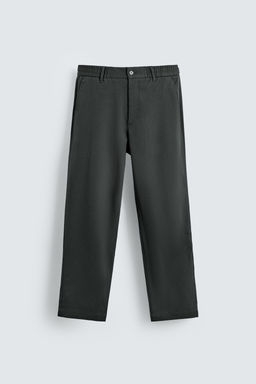 REGULAR FIT JOGGER WAIST TROUSERS
